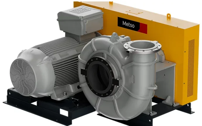 Metso slide base pomp
